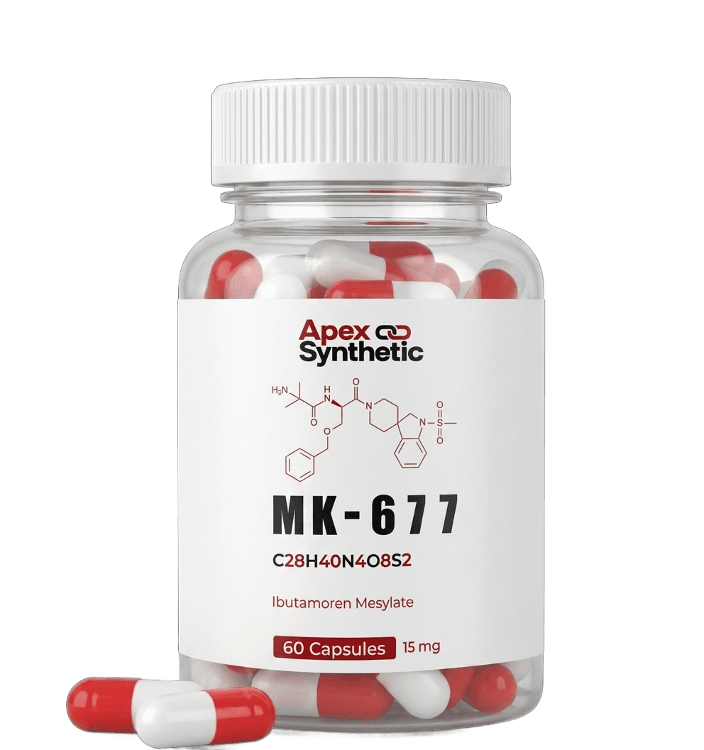 MK-677 (Ibutamoren) — 15mg × 60 kapsula